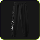 Amor Fati Black Sweatpants