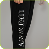 Amor Fati Black Sweatpants