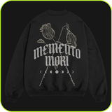 Memento Mori Black Crewneck