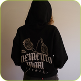 Memento Mori Black Hoodie