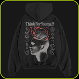 Think For Yourself Black Hoodie