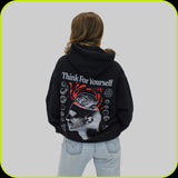Think For Yourself Black Hoodie