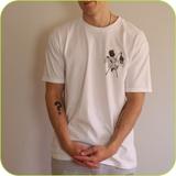 Memento Mori White Tee